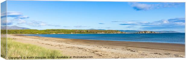 Carradale Bay, Argyll and Bute Canvas Print by Keith Douglas