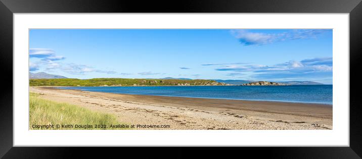 Carradale Bay, Argyll and Bute Framed Mounted Print by Keith Douglas