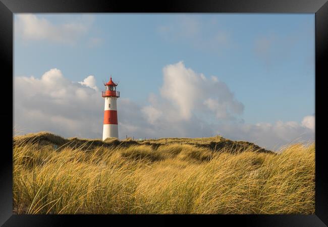 Dune Lighthouse Framed Print by Thomas Schaeffer