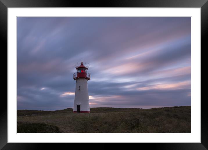 Time flies at the lighthouse Framed Mounted Print by Thomas Schaeffer