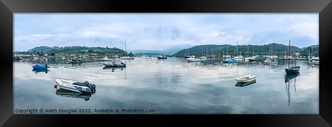 Tayvallich Harbour, Argyll and Bute Framed Print by Keith Douglas