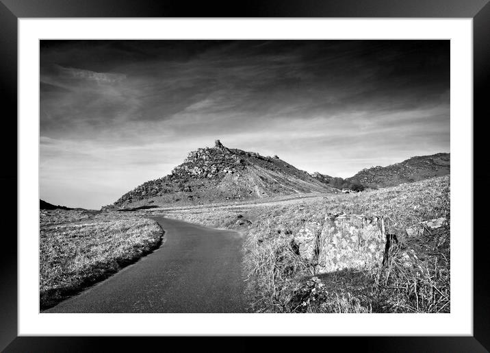 Valley of the Rocks Exmoor North Devon Framed Mounted Print by Darren Galpin