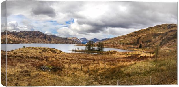 loch arklet Canvas Print by chris smith