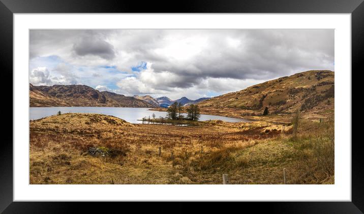 loch arklet Framed Mounted Print by chris smith