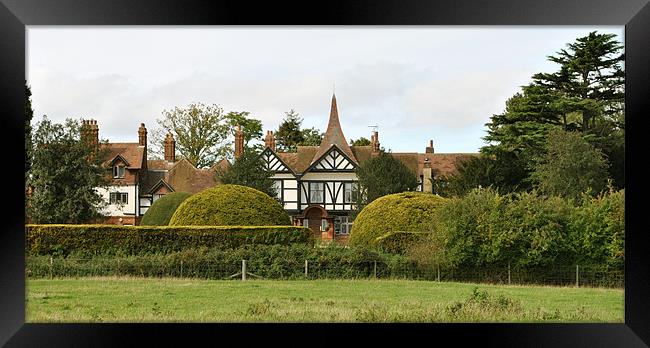 The Old Manor House,Wingrave Framed Print by graham young
