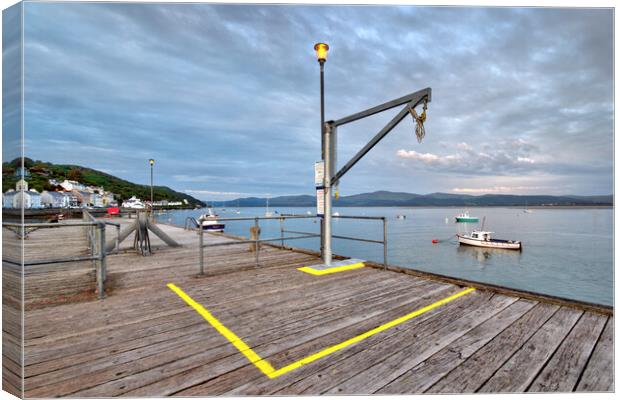 View From Aberdovey Jetty Canvas Print by Dave Urwin
