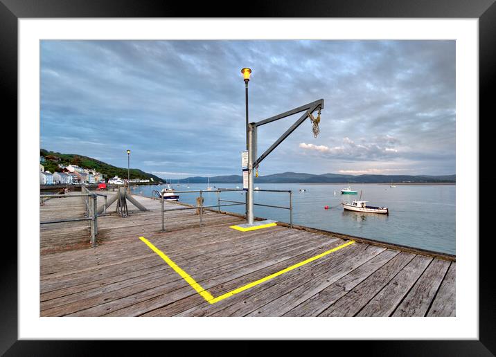 View From Aberdovey Jetty Framed Mounted Print by Dave Urwin