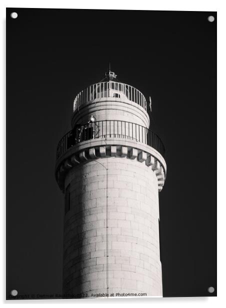 Murano Lighthouse Faro dell'Isola di Murano in Venice Acrylic by Dietmar Rauscher