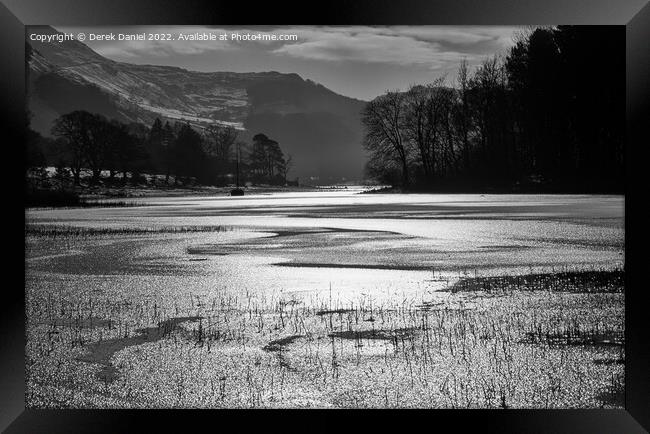 Winter Magic in The Lake District Framed Print by Derek Daniel