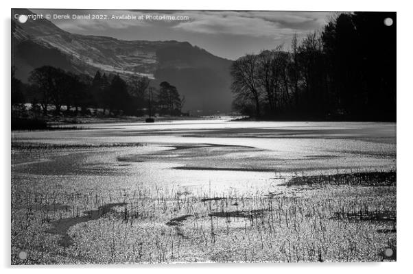 Winter Magic in The Lake District Acrylic by Derek Daniel