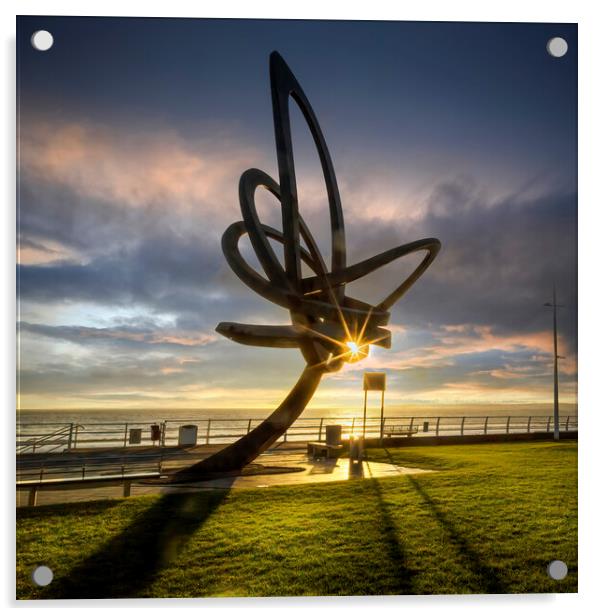 The Aberavon Kite Tail Acrylic by Leighton Collins