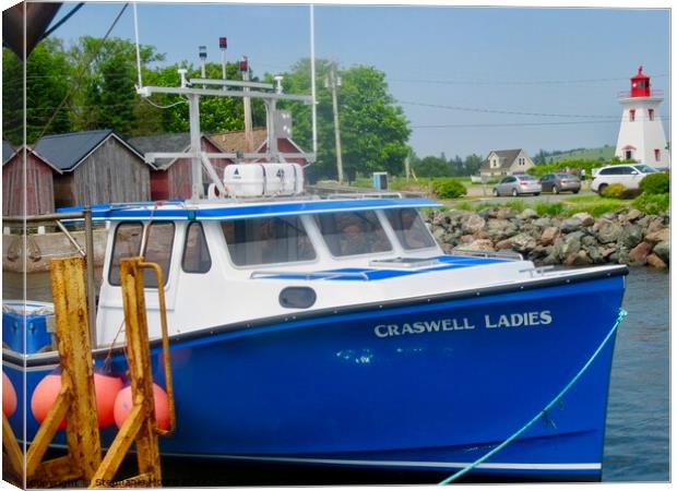 Crasswell Ladies Canvas Print by Stephanie Moore