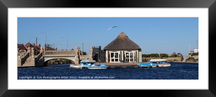 Boat Hire  Framed Mounted Print by GJS Photography Artist