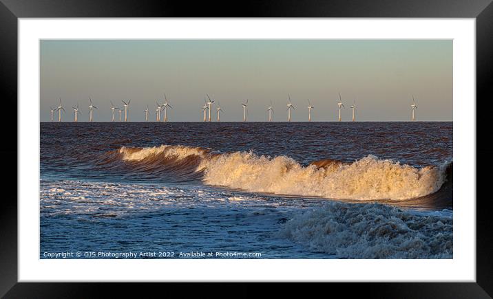Wind Sails and Waves Framed Mounted Print by GJS Photography Artist
