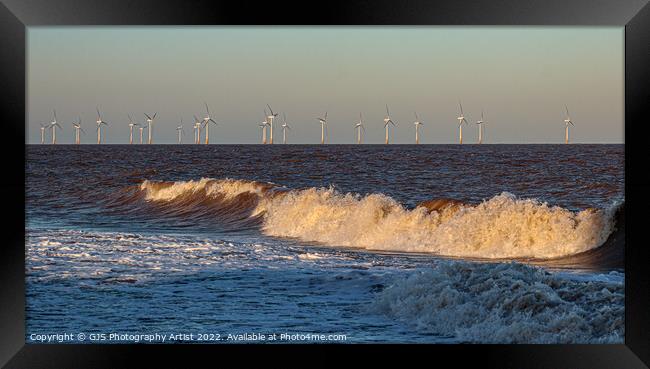 Wind Sails and Waves Framed Print by GJS Photography Artist