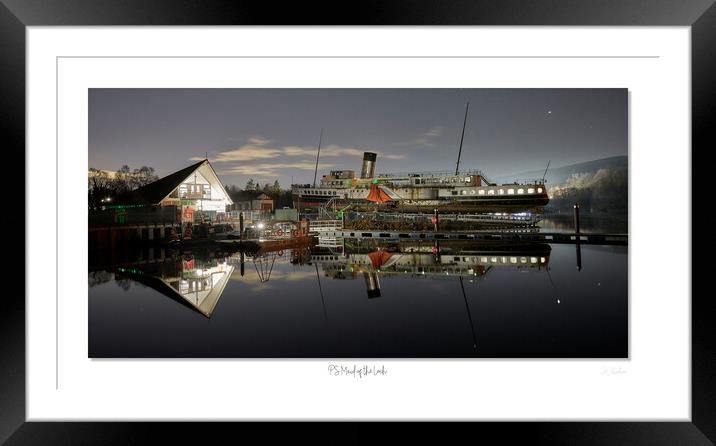 PS Maid of the loch Framed Mounted Print by JC studios LRPS ARPS