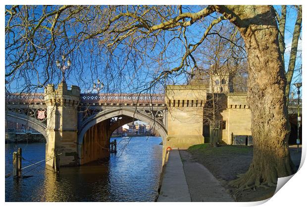 Skeldergate Bridge, York Print by Darren Galpin