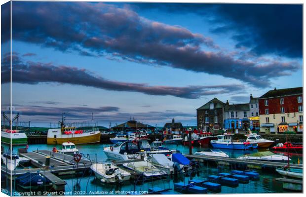 Padstow Harbour Cornwall Canvas Print by Travel and Pixels 