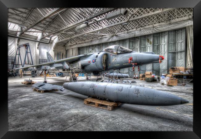 British Aerospace Harrier GR.9 Framed Print by Dave Urwin