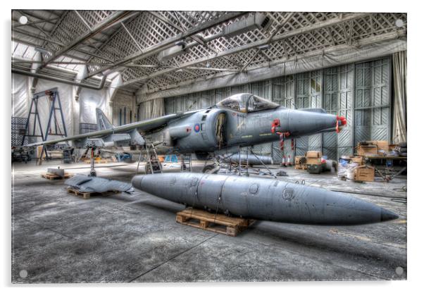 British Aerospace Harrier GR.9 Acrylic by Dave Urwin