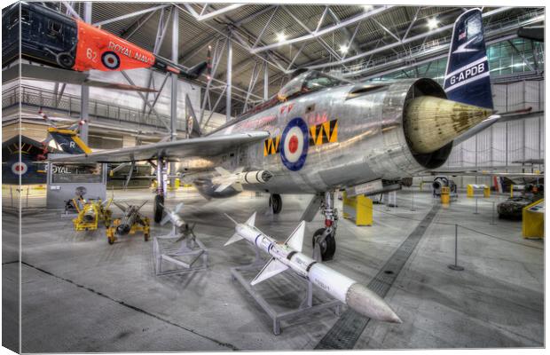 English Electric Lightning  Canvas Print by Dave Urwin