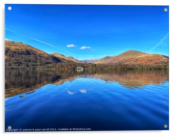 Loch Lomond near Luss Acrylic by yvonne & paul carroll