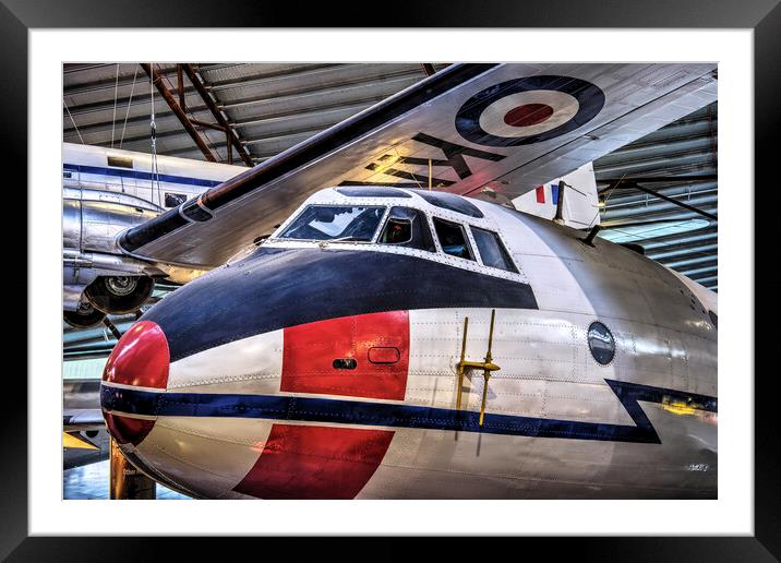 Handley Page Hastings at RAF Cosford  Framed Mounted Print by Dave Urwin