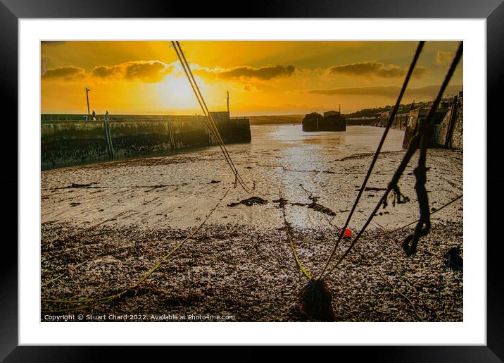 Padstow Harbour Cornwall Framed Mounted Print by Travel and Pixels 
