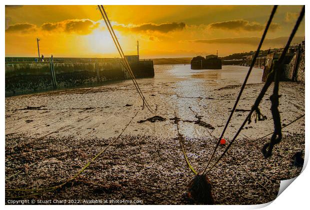 Padstow Harbour Cornwall Print by Travel and Pixels 