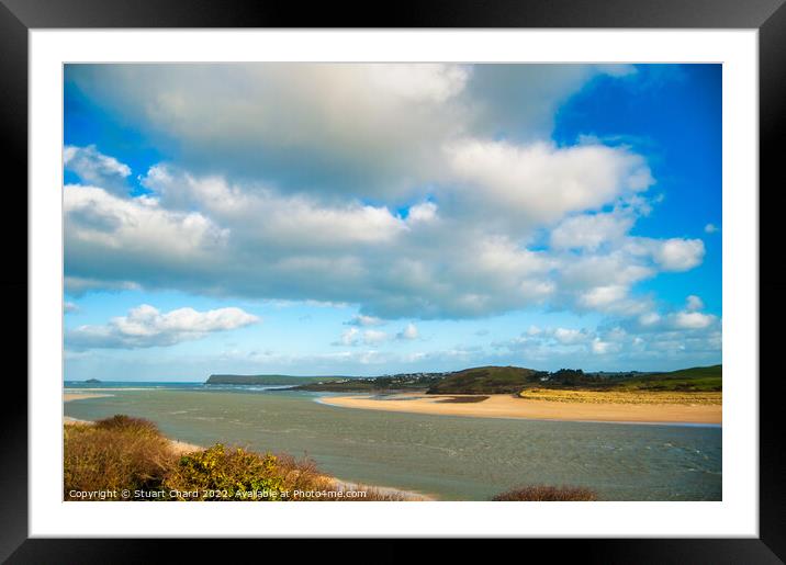 Camel Estuary Cornwall Framed Mounted Print by Travel and Pixels 