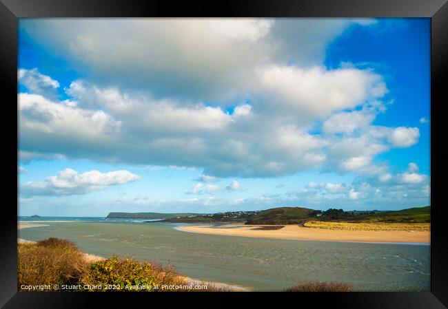 Camel Estuary Cornwall Framed Print by Travel and Pixels 
