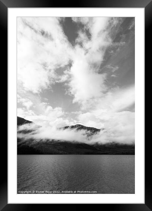 Lake Loch Ness  Framed Mounted Print by Eszter Papp