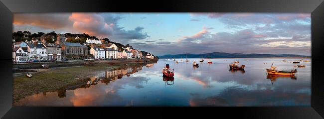 Aberdovey Panorama  Framed Print by Dave Urwin