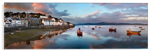 Aberdovey Panorama  Acrylic by Dave Urwin