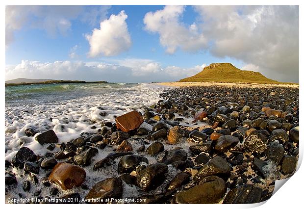 Coral beach Isle of Skye Print by Ian Pettigrew