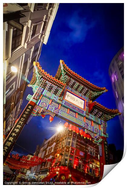 Chinatown, London Print by Simon Connellan