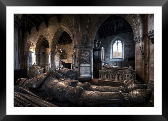 St Bartholomew’s Church, Tong in Shropshire Framed Mounted Print by Dave Urwin