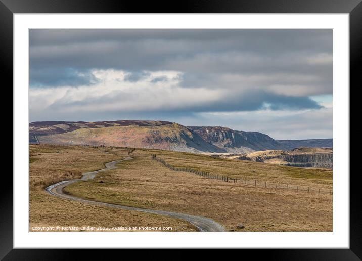 Cronkley Scar from Holwick Fell, Teesdale Framed Mounted Print by Richard Laidler