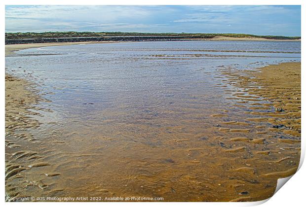 Ripples in the Sand  Print by GJS Photography Artist