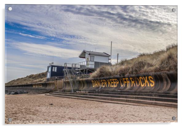 Coastguard and Lifeguard Stations Acrylic by GJS Photography Artist