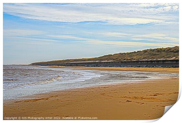 Tide Moving Up Print by GJS Photography Artist