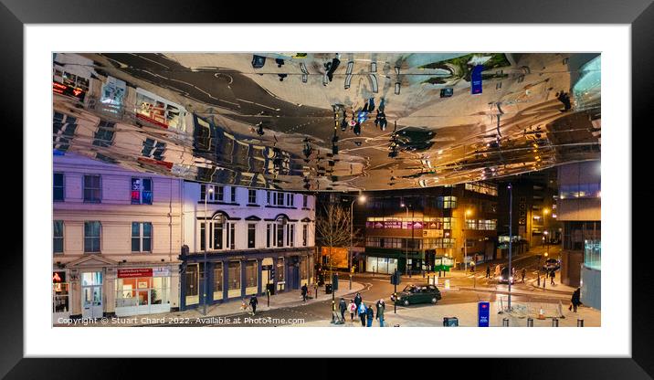 Grand Central Station Birmingham Framed Mounted Print by Travel and Pixels 