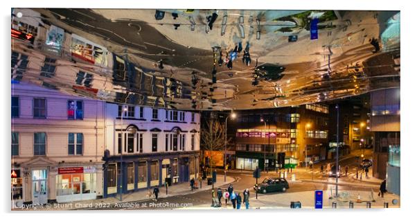 Grand Central Station Birmingham Acrylic by Travel and Pixels 