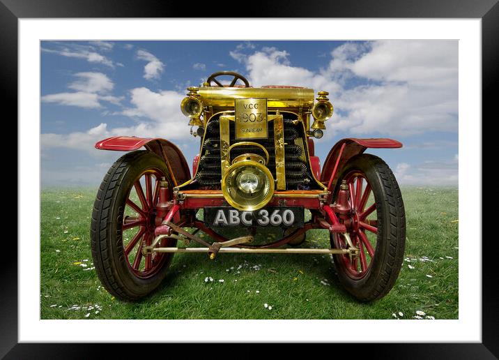 Sunbeam Framed Mounted Print by Dave Urwin