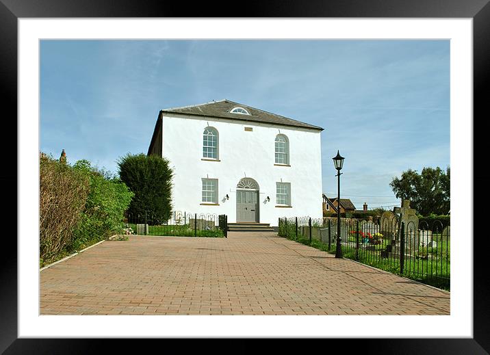 The Old Chapel, Wingrave Framed Mounted Print by graham young