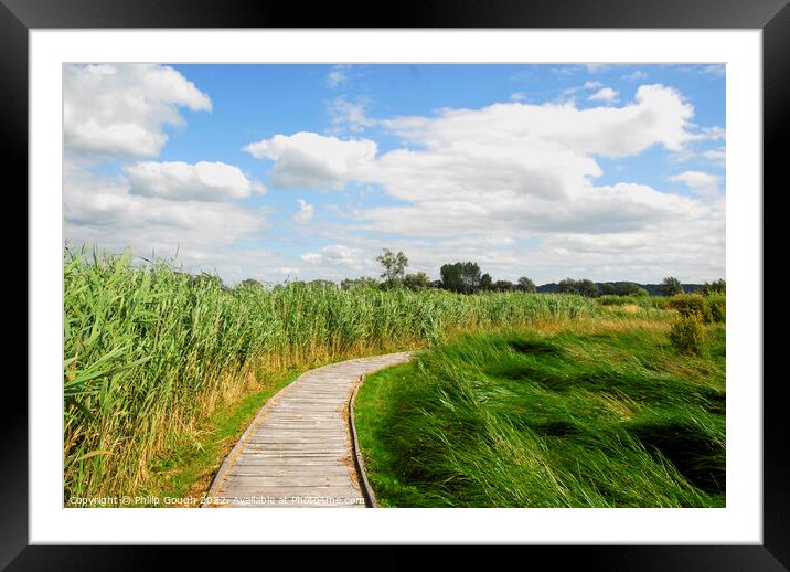 Outdoor road Framed Mounted Print by Philip Gough