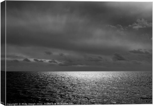 MOOD IN THE SEASCAPE Canvas Print by Philip Gough