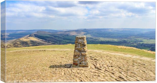 The Summit's Crown Canvas Print by Margaret Ryan