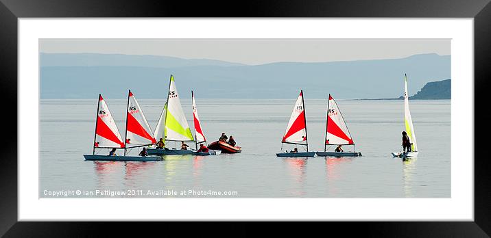 Where is the wind? Framed Mounted Print by Ian Pettigrew
