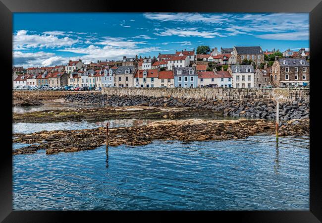 Pittenweem Seafront Framed Print by Valerie Paterson